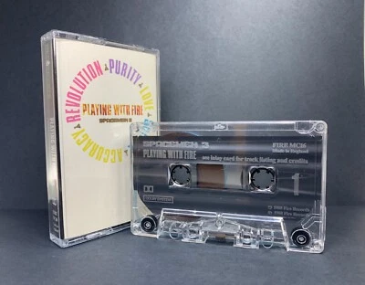 Spacemen 3 PLAYING WITH FIRE Cassette FIREMC16**UK 1ST ISSUE 1988** EX/NEAR MINT - Image 1 of 4