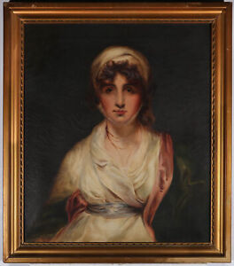 After Thomas Lawrence  - Early 20th Century Oil, Sarah Siddons