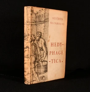 1954 Hedyphagetica Romantic Argument Austryn Wainhouse Limited Edition - Imagen 1 de 5