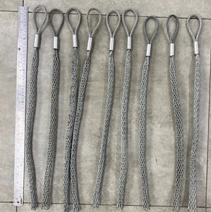 SLINGCO Single Eye Cable Grip, Galvanized, 0.75-1" /19-25mm, # SE3  ZCS0322 - Picture 1 of 3