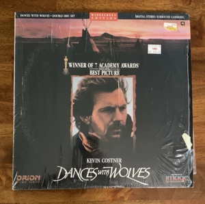 Laser Video Disc Dances With Wolves Kevin Costner Widescreen Edition - Picture 1 of 3