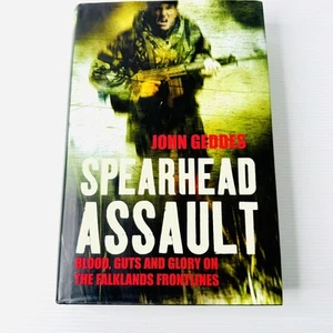 Spearhead Assault by John Geddes HC Falklands War Military History SAS Air Force - Picture 1 of 10