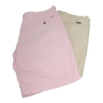 Lot Of 2 Mens Shorts Columbia Brooks Brothers Flat Front Size 40 B28 - Image 1 of 4