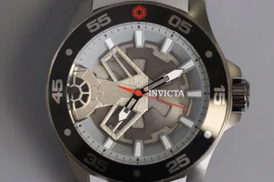 INVICTA Star Wars Men 50mm Stainless Steel Gunmetal White+Silver+Grey dial - Picture 1 of 5