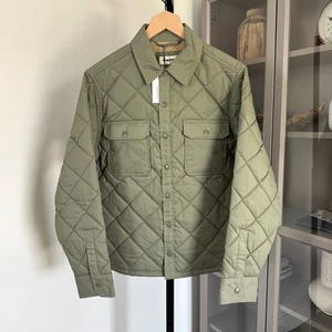 Chaqueta Camisa Taylor Stitch Miller Oliva Ahumada 38 NUEVA Orgánica Acolchada Cera Seca - Imagen 1 de 7