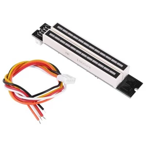 Indicador de nivel de música doble 12 LED espectro VU medidor amplificador lámparas luz 8464 - Imagen 1 de 8