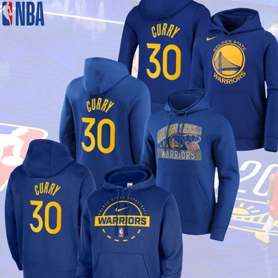 ¡ENVÍO RÁPIDO! Sudadera con capucha Stephen Curry #30 Golden State Warriors nombre y número para fanáticos Foto 1 de 4