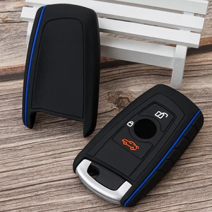 Auto Schlüssel Schutz Hülle Silikon BMW M 1 2 3 4 5 6 7 x3 x4 x5 x6 serie M3 M4 - Picture 1 of 4