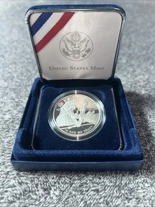 2012 Star Spangled Banner Silber Dollar - Münze. Mit Box 90% SILBER - Bild 1 von 10