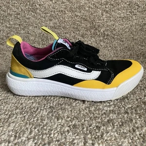 Vans UltraRange Sneakers Mens Size 4.5 Womens 6 Colorful Black Low Top Shoes - Picture 1 of 10