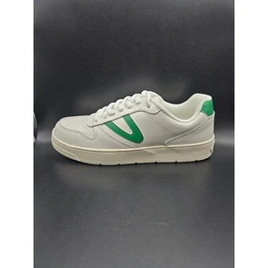 Scarpe da ginnastica basse Tretorn Stadium da donna bianche verdi taglia 8,5M - Foto 1 di 6