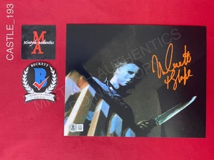 Nick Castle autographed signed 8x10 photo Halloween Michael Myers Beckett COA - Picture 1 of 4