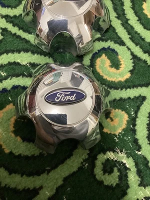 2009-14 Ford F-150 Chrome Center Cap Used OEM 9L34-1A096-FB DL34-1A096-FA - Image 1 of 4