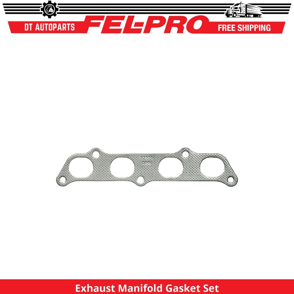 Juego de juntas de colector de escape Fel-Pro para Pontiac Vibe 2003 1,8 L L4 Foto 1 de 1