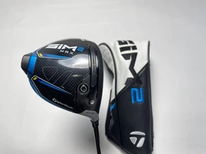 TaylorMade SIM2 MAX Driver 10.5* HZRDUS RDX Smoke 6.0 Black 60g Stiff RH HC - Picture 1 of 12