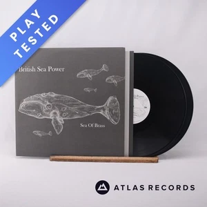 British Sea Power Sea Of Brass A B2 C D Mpo Double LP Album Vinyl Record - NM/EX - Picture 1 of 10