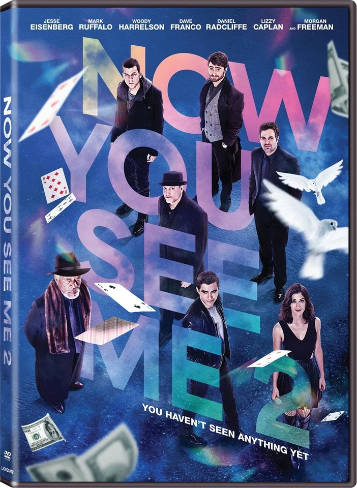 Now You See Me 2 (DVD, 2016) Mark Ruffalo Woody Harrelson  Brand New - Image 1 of 1