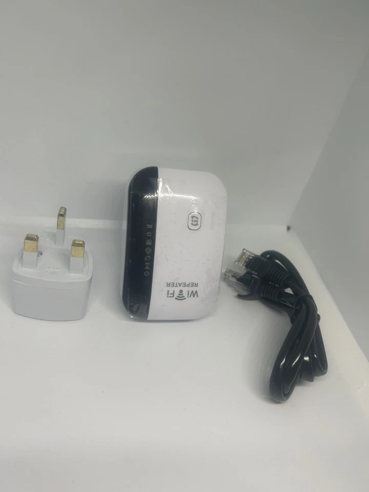 Long Range Network Wi-fi Router Extender Signal Booster 300m Uk Socket - Image 1 of 1