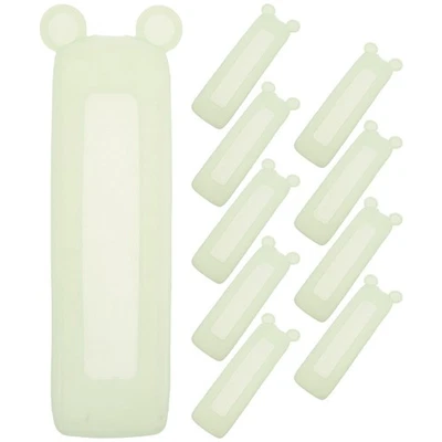  10 Pcs Boîtier De Télécommande Lumineux Couverture Protection En Silicone - Photo 1/4