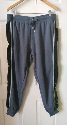 BEBE MUJER COLOR POP JOGGER PANTALONES DE CHÁNDAL, TALLA 1X Foto 1 de 4