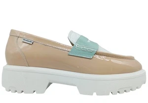 Nero Giardini E409692D Damen Schuhe Halbschuhe Freizeit Bequem Nude Leder - Bild 1 von 6