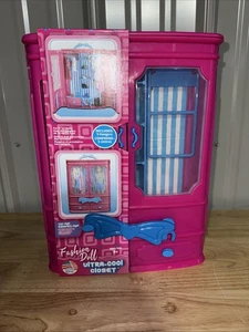 American Plastic Toys Moda Muñeca Armario y Perchas para Muñecas Barbie 11.5" Nuevo - Imagen 1 de 5