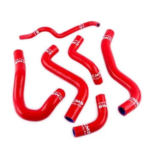Red For 2007-2016 2008 Suzuki Bandit GSF1250 GSF1250S Silicone Radiator Hose Kit - Picture 1 of 13