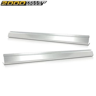 Outer Rocker Panel Fit For 2014-2016 Chevy Silverado GMC Sierra 4 Door Crew Cab Foto 1 de 4