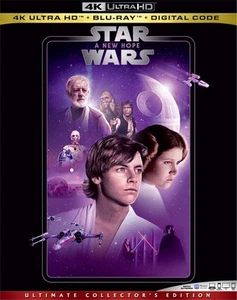 Star Wars: A New Hope (Feature) (4K UHD Blu-ray) Mark Hamill (US IMPORT) - Picture 1 of 3