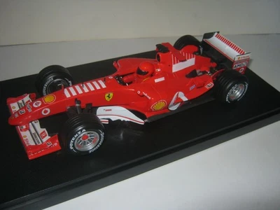 1:18 Ferrari F2004 V. Rossi 2006 BARCODE Test Valencia HotwheelsF1 Umbau OVP - Bild 1 von 3