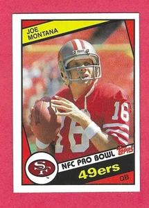 1984 TOPPS #358 JOE MONTANA FOOTBALL CARD (NM-MT) - Picture 1 of 2