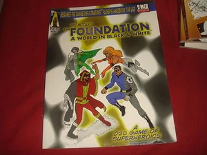 Eric Metcalf'S : THE FOUNDATION A WORLD IN BLACK & WHITE sc tpb D20 RPG - Picture 1 of 1