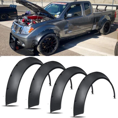 Para Nissan Frontier Fender Flares ensanchamientos de paso de rueda guardabarros molduras - Imagen 1 de 4