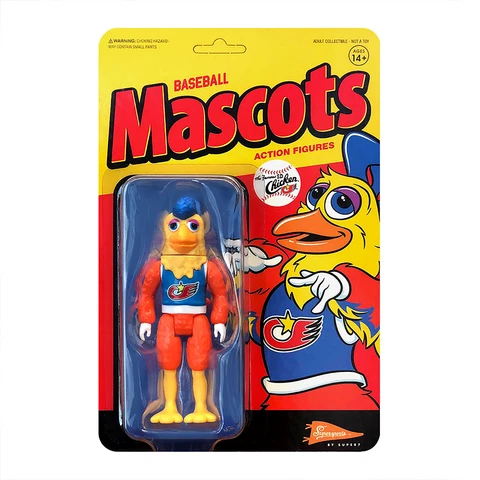 The San Diego Chicken (San Diego Padres) MLB Mascot ReAction Figure by Super7 Cover