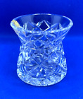 Waterford Glass Handmade Cut Glass Posy Small Vase H 6cm  VGC W5#8