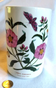 PORTMEIRION Canister CISTUS PURPUREUS Purple Rock Rose, as Utensil Holder - Picture 1 of 7