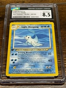 CGC 8.5 - LIGHT DEWGONG - 45/105 - Neo Destiny - Picture 1 of 2