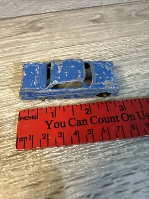 Juguete Tootsie vintage azul Plymouth cupé Chicago IL EE. UU. Foto 1 de 4