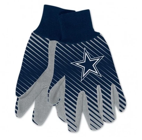 DALLAS COWBOYS ADULT TWO TONE SPORT UTILITY GLOVES NEW & OFFICIALLY LICENSED Cover