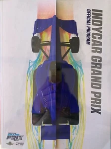 2018 INDY CAR GRAND PRIX INDIANAPOLIS 500 DUAL PROGRAM 2-IN-1 STYLE NASCAR RACE - Picture 1 of 2