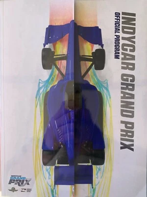 2018 INDY CAR GRAND PRIX INDIANAPOLIS 500 DUAL PROGRAM 2-IN-1 STYLE NASCAR RACE - Image 1 of 2