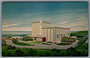 Pilgrim Station Plymouth Massachusetts Postcard - Picture 1 of 2