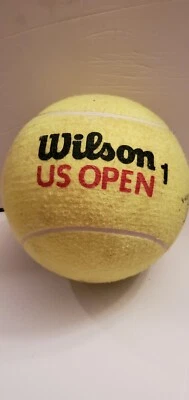 Pelota de tenis grande autografiada John McEnroe, Tracy Austin, Bud Collins Foto 1 de 4