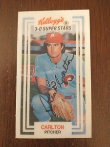 1983 Kellogg's #45 Steve Carlton (NRMT)