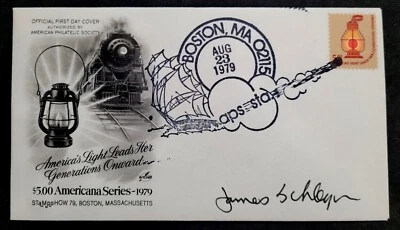 USA SCOTT # 1612, ARTCRAFT & JAMES SCHLEYER FDC COVER AMERICA'S LIGHT, PICTORIAL - Image 1 of 3