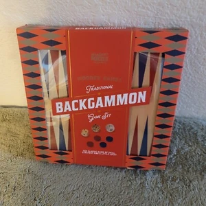 Professor Puzzle Presents Traditional Classic Backgammon Wooden Game - Picture 1 of 8