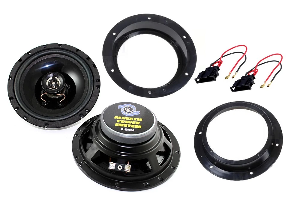  Altoparlanti + supporti per Volkswagen Transporter 120 watts - 16,5 cm casse an - Immagine 1 di 1