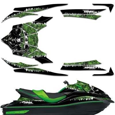 Calcomanías adhesivas gráficas para moto acuática para Kawasaki Ultra 300X/310X 11-21 REAPER G Foto 1 de 2