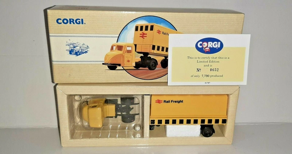SCAMMEL SCARAB RAIL FREIGHT 97910 CORGI CLASSIC 1:50 - Immagine 1 di 1