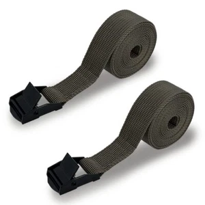 Trail Camera Straps Game Cam Mounting Strap 25mm Width*6 ft. Long, 2-Pack Brown - Picture 1 of 6